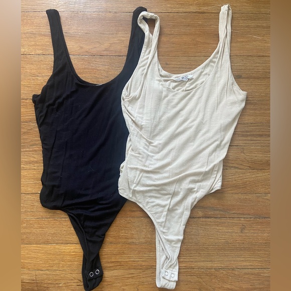 Double Zero Scoopneck Tank Bodysuit 2 PAIRS - Picture 5 of 9